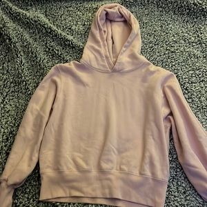 cropped hoodie